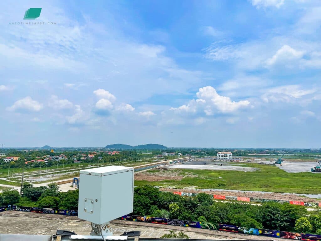 Hệ thống camera giám sát tại công trường